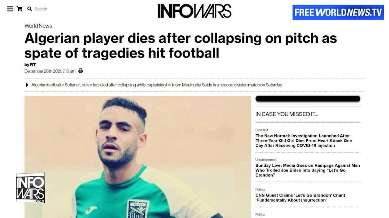 Four Soccer Stars Die In One Week After Covid Injection