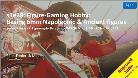 s3e28: Figure-Gaming Hobby: Basing 6mm Napoleonic & Ancient figures