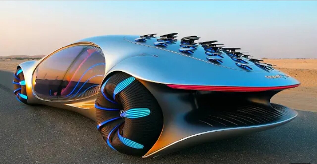 MERCEDES AVTR --- WORLD'S COOLEST CONCEPT CAR