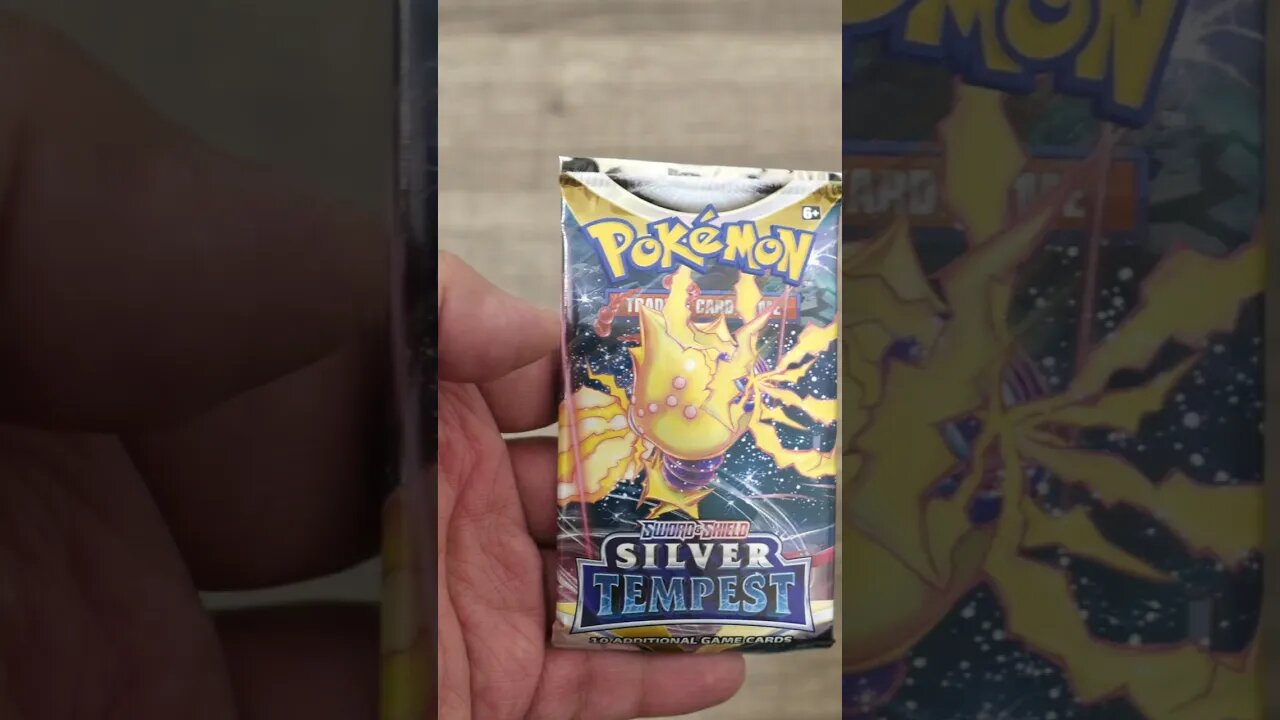 #SHORTS Unboxing a Random Pack of Pokemon Cards 220