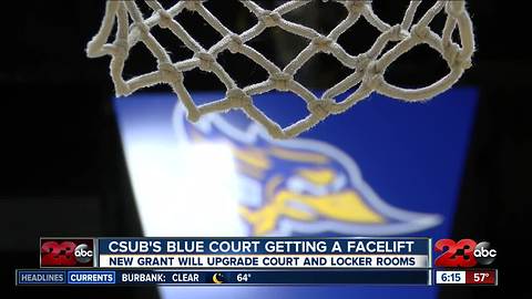 CSUB to upgrade blue court and locker rooms