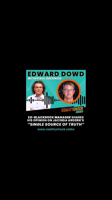 Ex-Blackrock Manager Shares His Opinion On Jacinda Arderns Single Source Of Truth