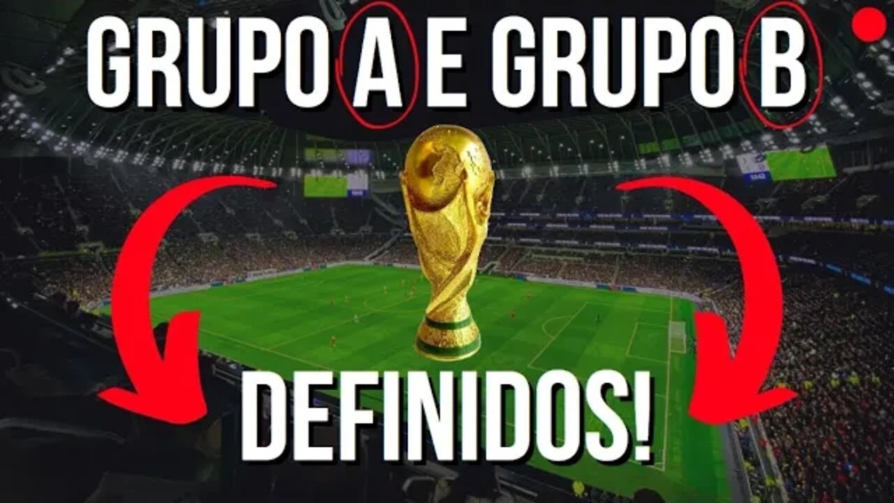 🚨PRIMEIROS GRUPOS DA COPA DEFINIDOS🚨