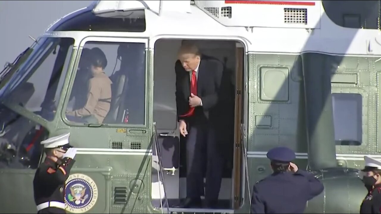 The President Speaks On 12-12-20 Before Heading To The Texas Wall