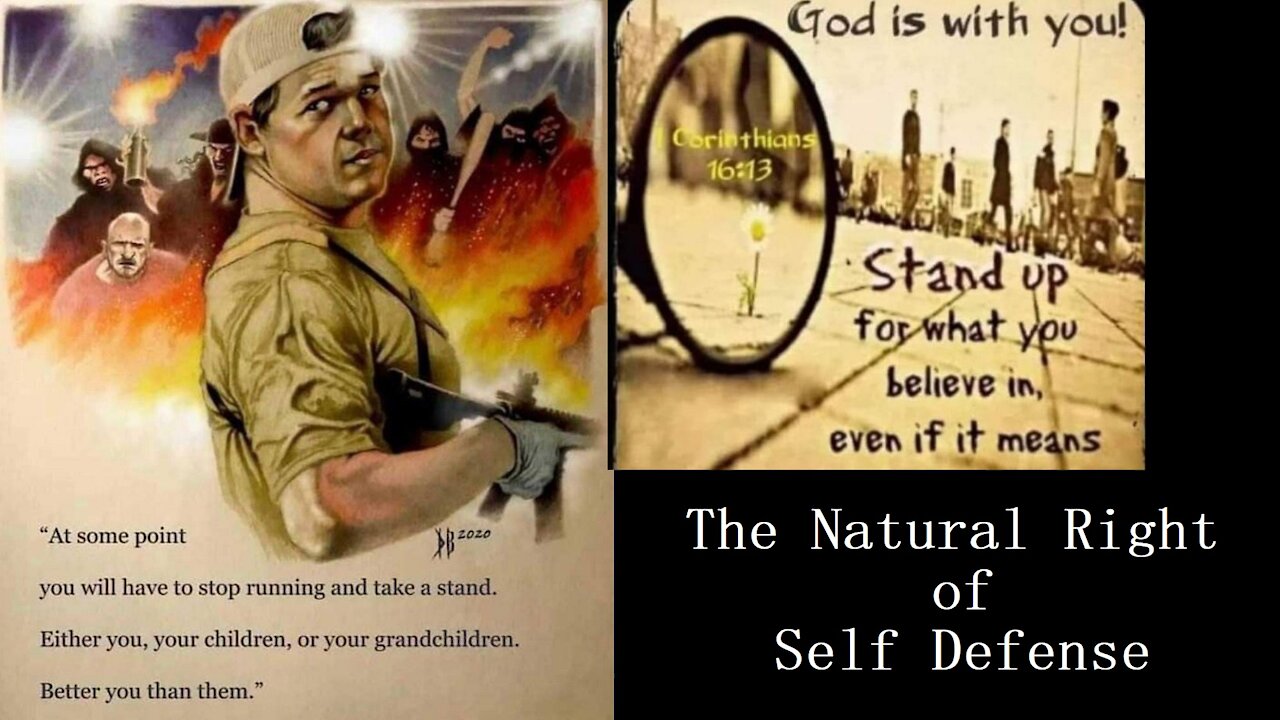 The Natural Right of Self Defense