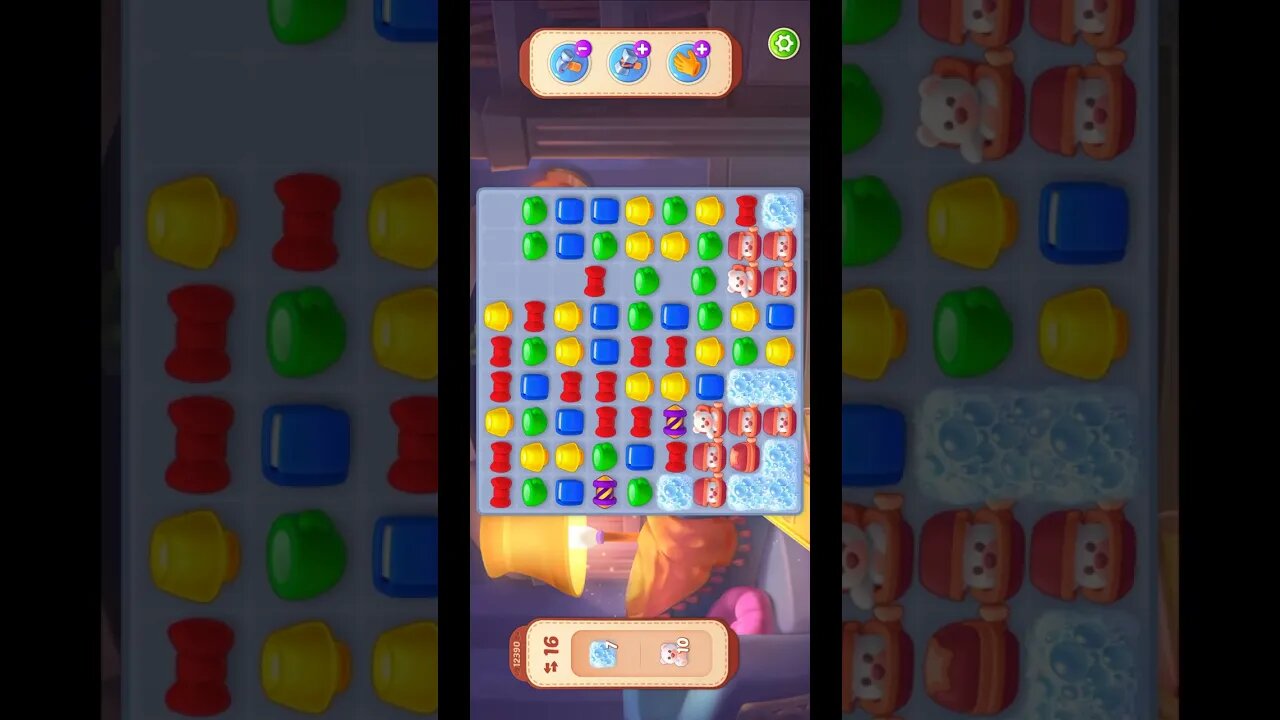 Shorts Playrix Homescapes Gameplay Walkthrough Level 12390-010