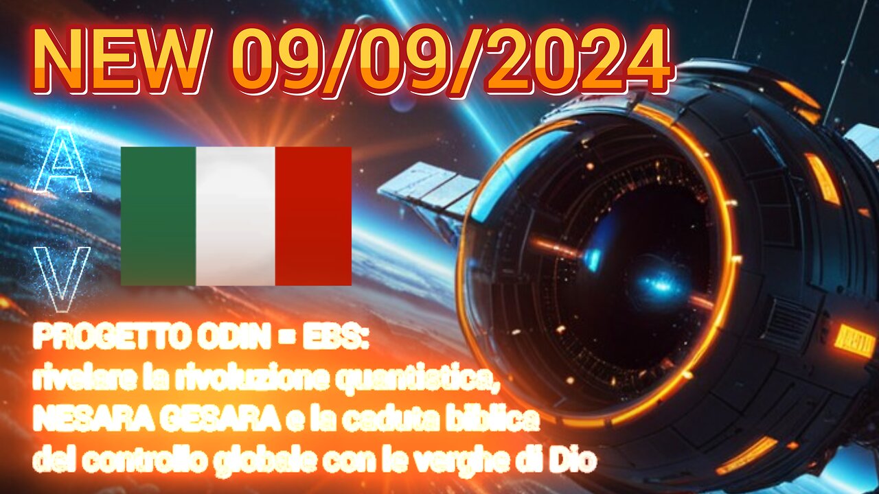 🚨🛸👉 ODIN = EBS: Quantistica, NESARA GESARA e la caduta biblica del controllo globale⭐️