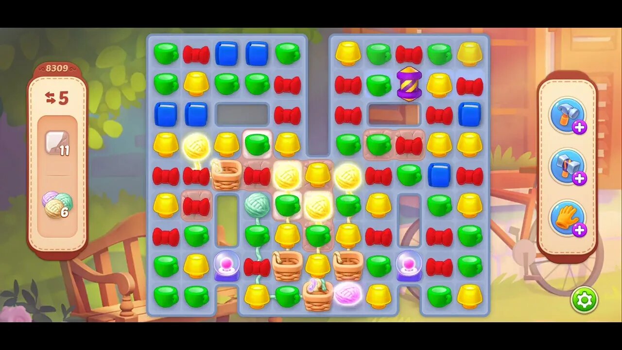 Playrix Homescapes Gameplay Walkthrough Level 8309