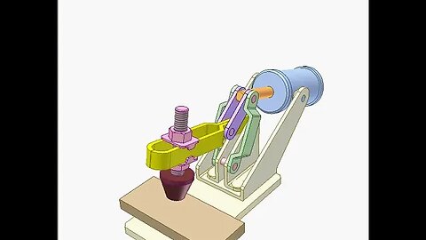 2169 Toggle clamp 2d