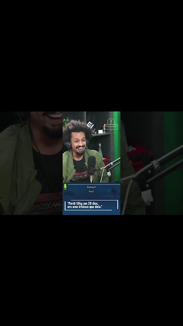 Ele emagreceu 10kg em 20 dias #podcast #saudemental #depressao #canada