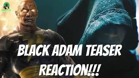 Black Adam Official Teaser Reaction!!!