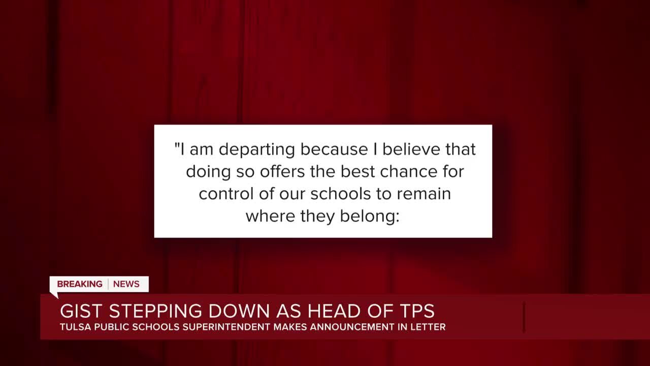 Gist Stepping Down as Head of TPS