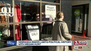 Megan Hunt becomes first openly LGBTQ person elected to legislature