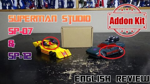 Video Review for Superman Studio - SPS-07 & 12 - Upgrade Kits (For Legacy Dragstip & WildRider)