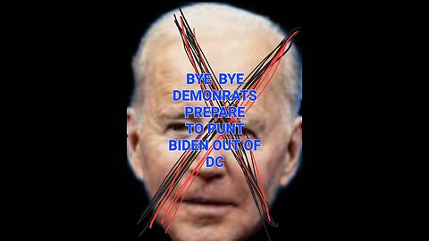 BYE BYE BIDEN LOOKING LIKE BIDEN BEING PUNTED