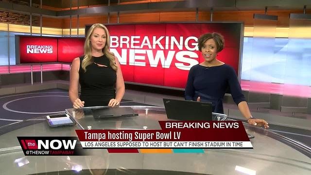 Super Bowl LV moving to Tampa, per NFL