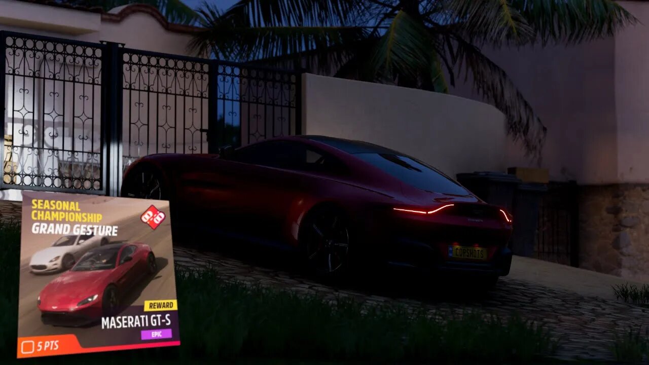 Aston Martin Vantage Forza Horizon 5 Grand Gesture Championship