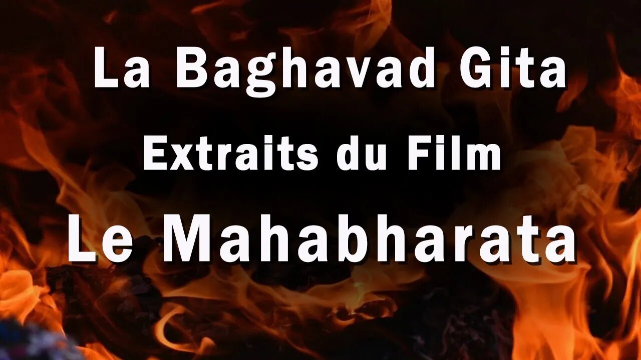 La Bhagavad Gita Extrait du Mahabharata de Peter Brook