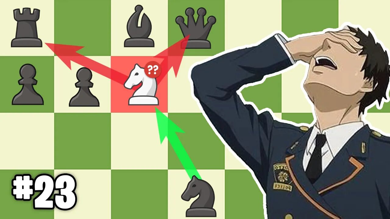 World's worst blunder (Forking fail) I Chess Memes Compilation #23