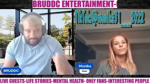 Tiktoks Monika31 talks surviving grape at 11 life stories with @Bruddc