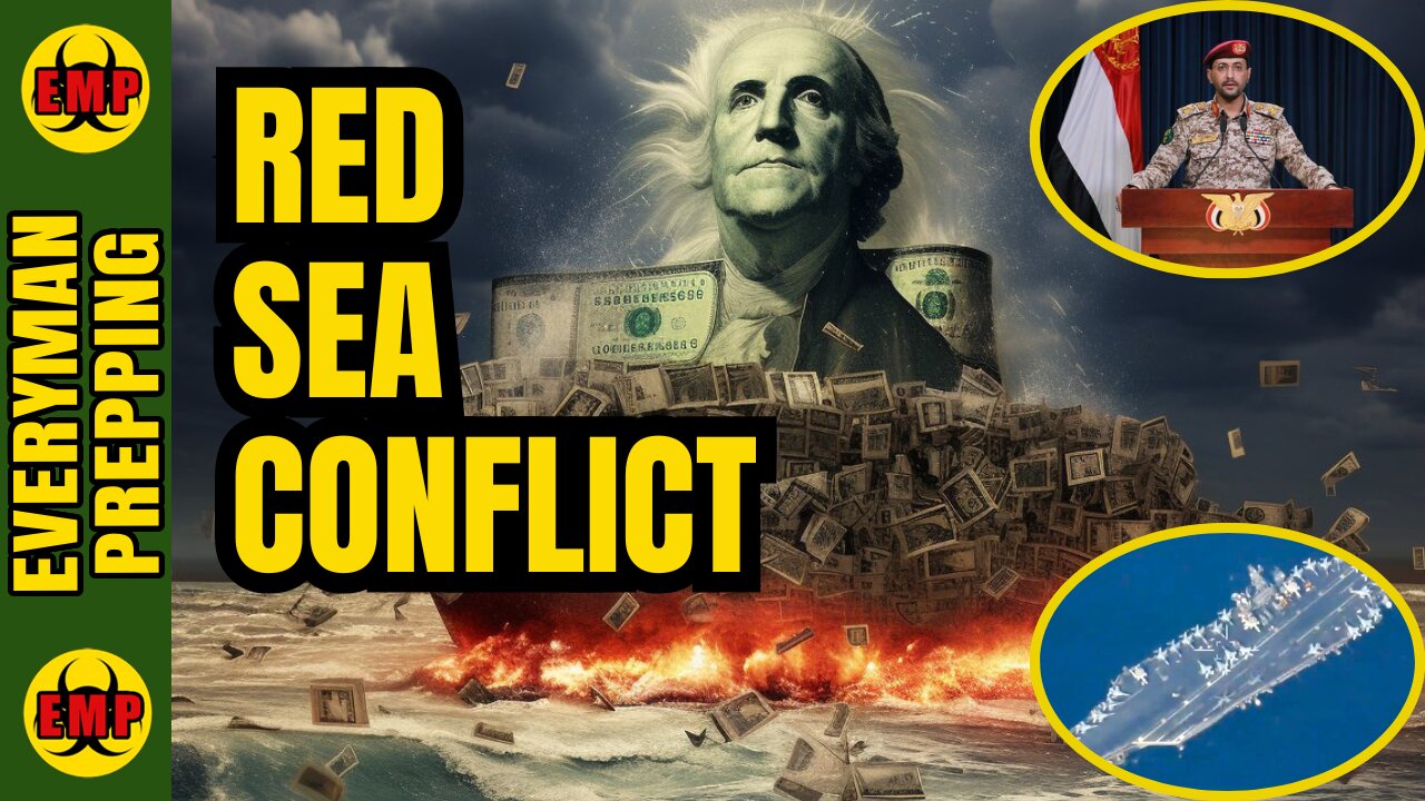 ⚡ALERT: Red Sea Attacks Continue - Supplies & Oil Will Be Affected - North Korea Launches ICBM