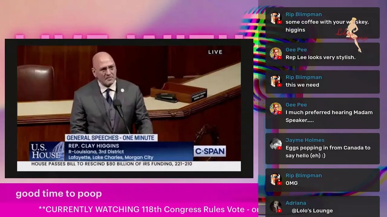 Lolo Live: 118th Congress Debates Grocery Lists