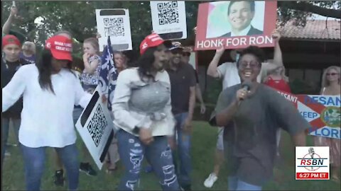 Re-elect Ron Desantis rally, PBG, FL - 4/23/21 6:30 PM TCODR rap