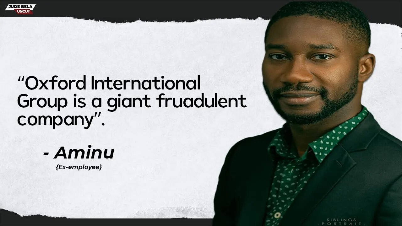 How I Found Out Oxford International Group Was A Fraud - EX-Marketer