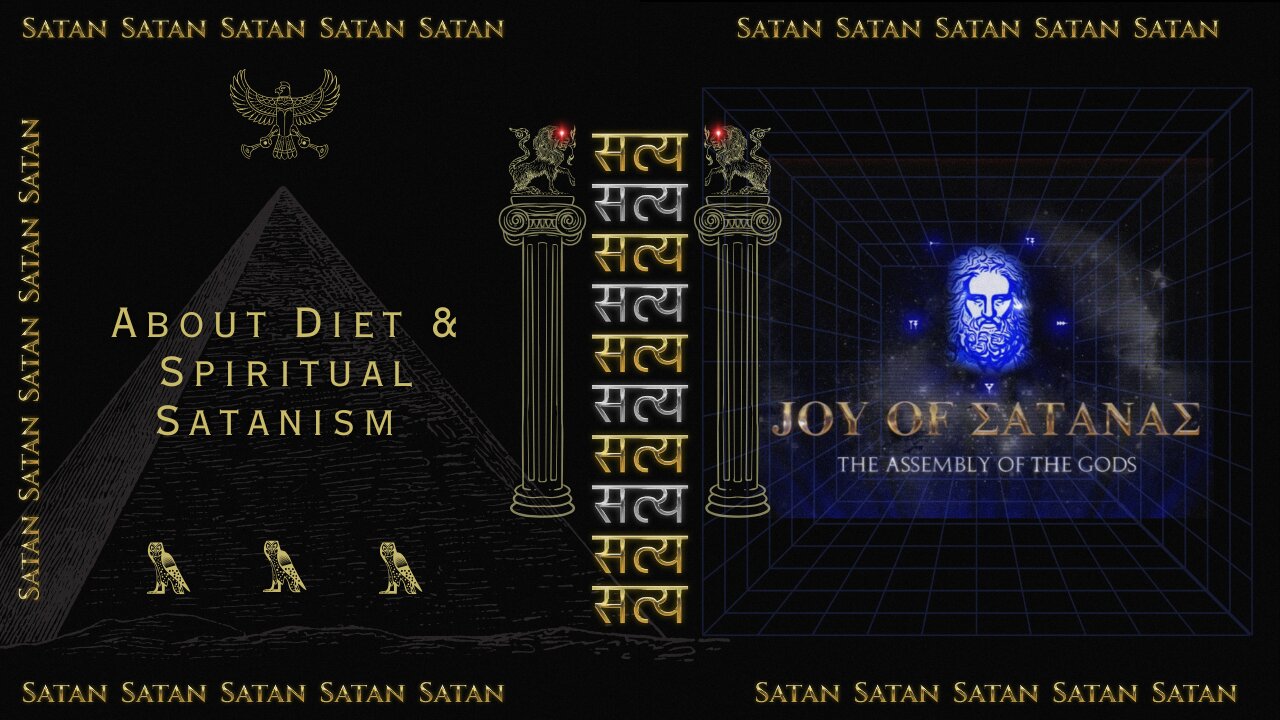 Joy of Satanas: About Diet & Spiritual Satanism