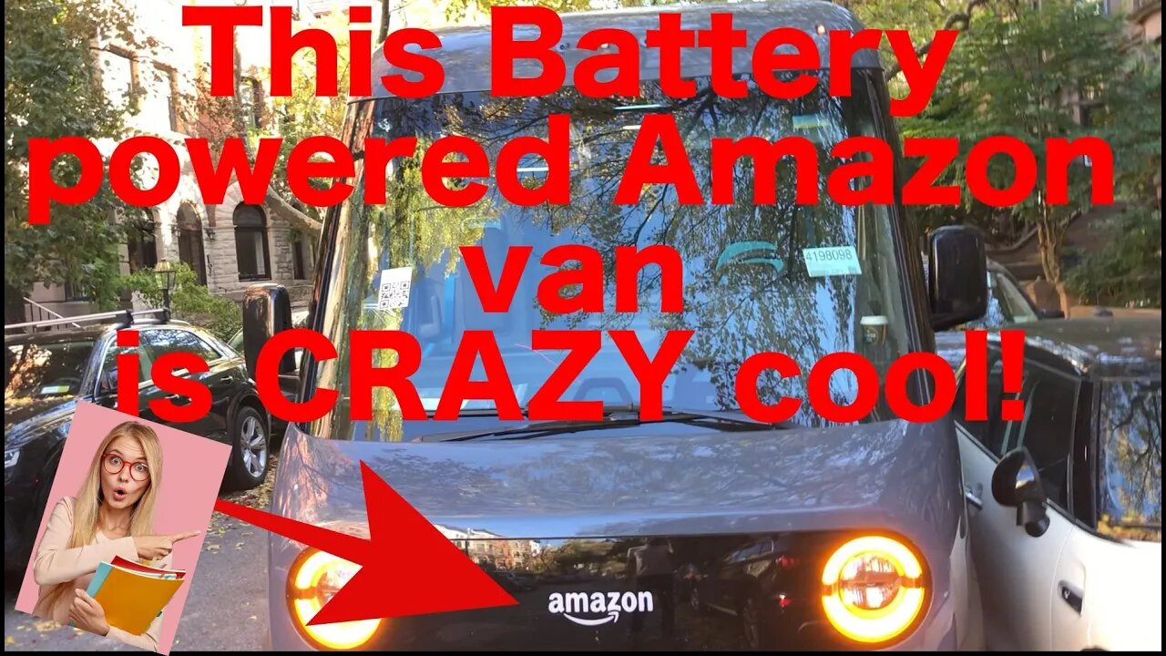 Wow - first time Amazon has Battery powered vans in Brooklyn 2022