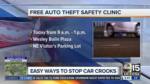 Auto theft rates up in Arizona; state officials working to deter criminals