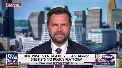 JD Vance: Democrats Are About 'Hatred For Trump More Than Their Love For America'