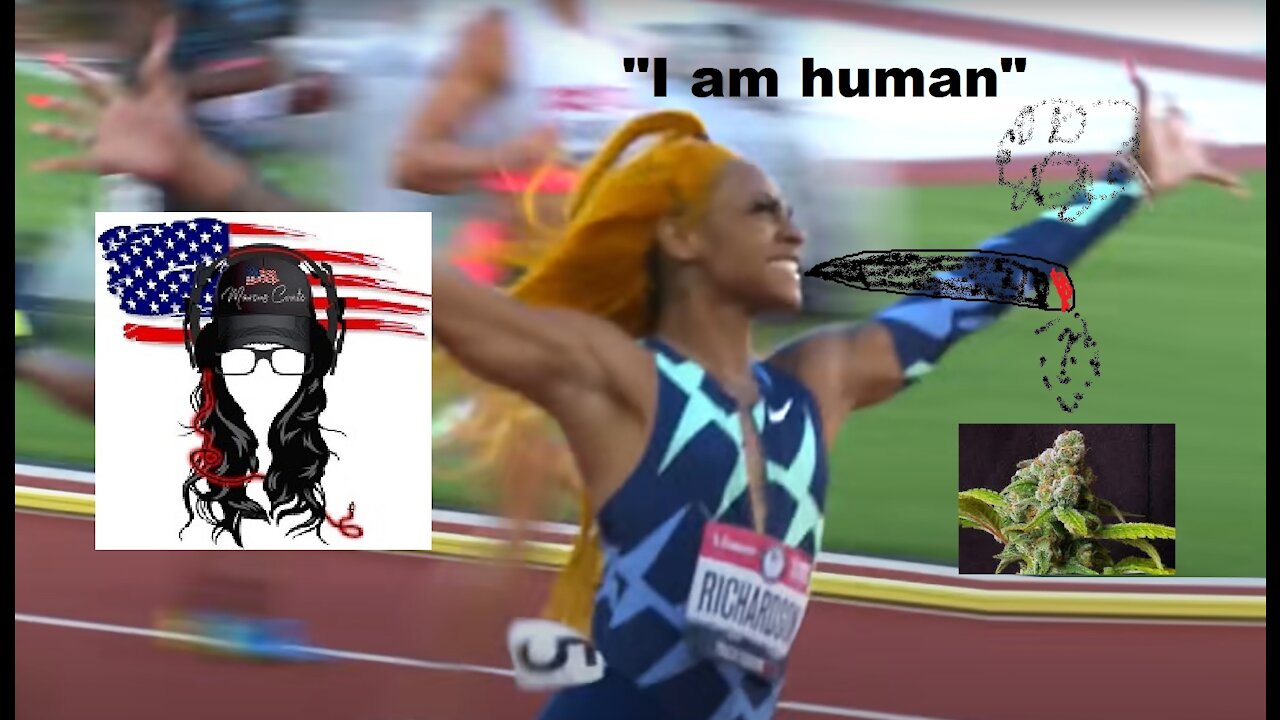 Fastest Olympic woman Sha'Carri Richardson 'disqualified' for smoking WEED, Rise of Moors, GETTR