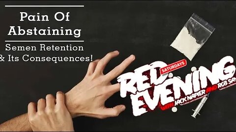 You Don't Need Semen Retention | Red Evening Short