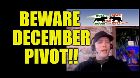 ALERT - DECEMBER DISASTER FOR THE ECONOMY, FINANCIAL PIVOT IN THE CARDS