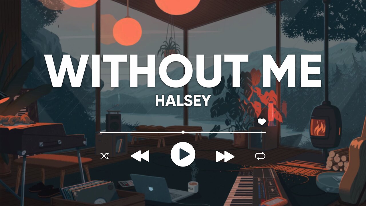 Halsey - Without Me (Lyrics)