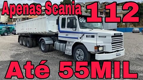 CAMINHÕES SCANIA112 A VENDA ATÉ 55MIL Oliveira Isaias