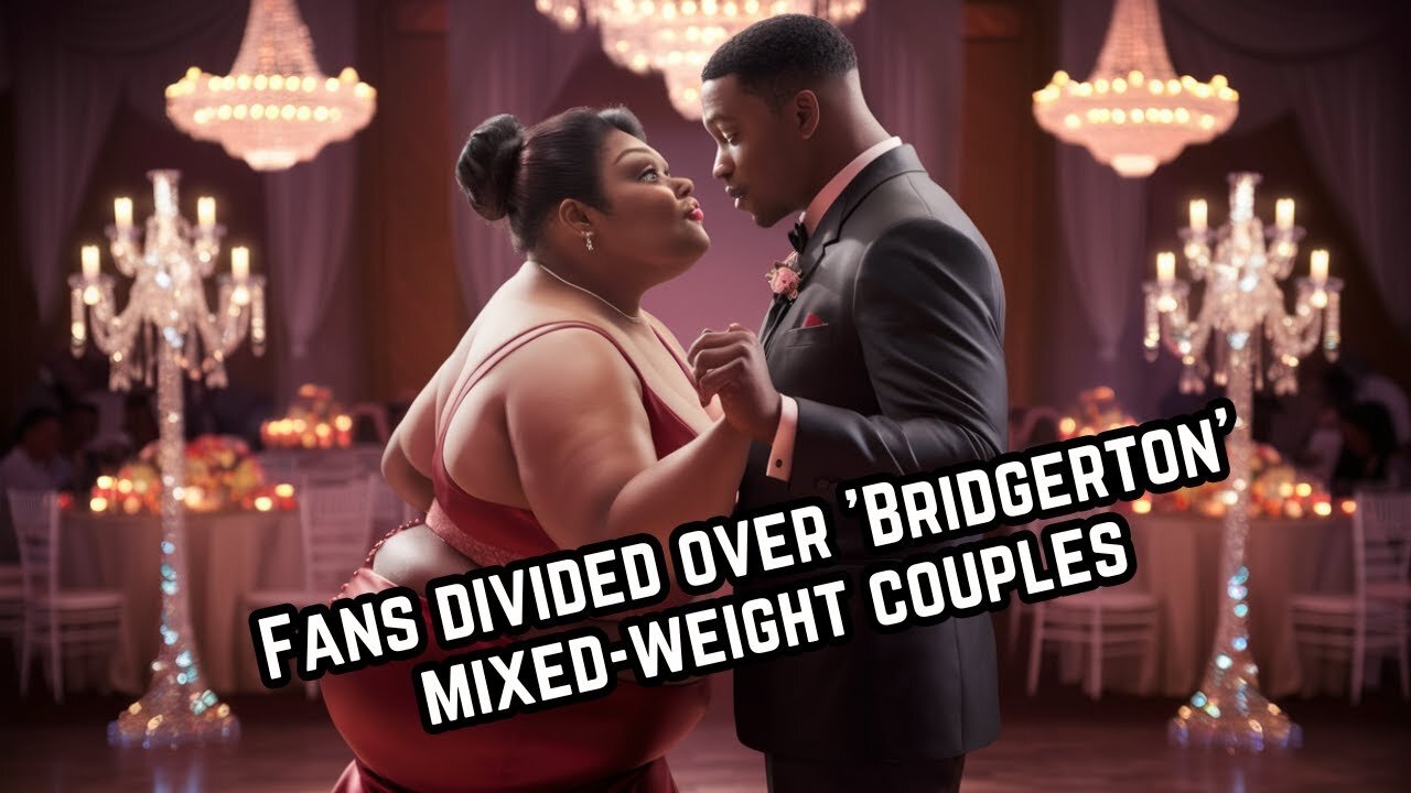 Fans divided over 'Bridgerton' mixed-weight couples