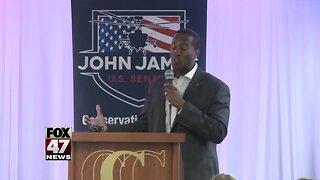 John James announces his run for US Senate in 2020