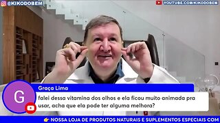 Vitaminas e segredos para olhos