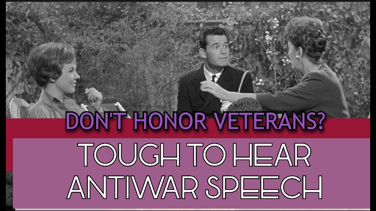 🔴 🔴 Hollywood's Most Disturbing Anti-War Speech