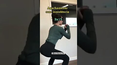 TREINO DE GLÚTEOS EM CASA - Vídeos Tiktok #Shorts