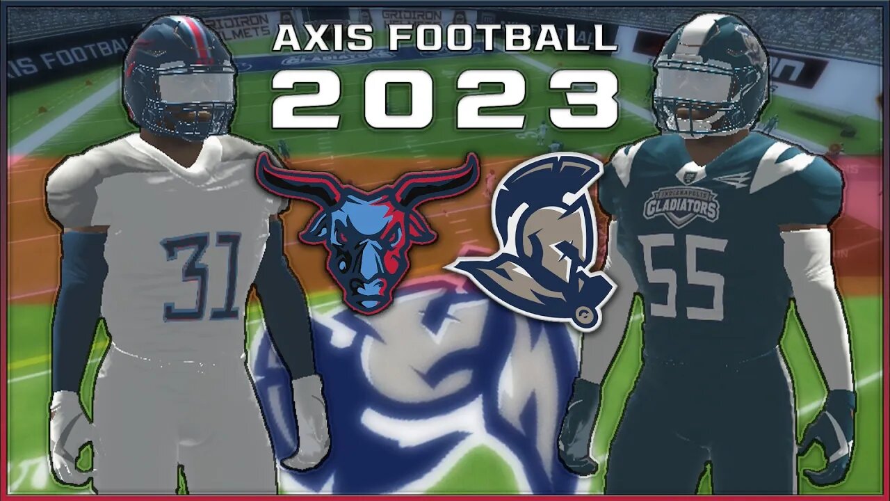 IT BEGINS! | Axis Football 2023 Franchise Ep. 1 | Y1G1 @ Gladiators