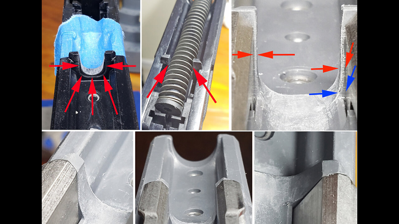 P80 Channel Finishing - Is the prescribed molded outline far enough?