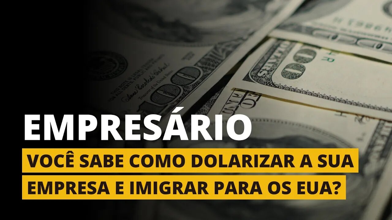 VISTO L-1 - COMO TRANSFORMAR O SEU REAL EM DÓLAR!