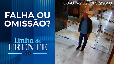 Novas imagens mostram chefe do GSI de Lula com vândalos no 8 de janeiro I LINHA DE FRENTE