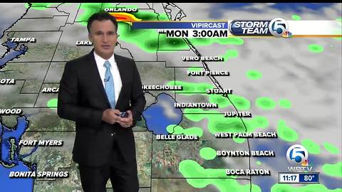 Saturday night weathercast