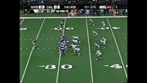 2001-12-09 New York Giants vs Dallas Cowboys