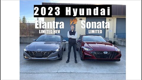 2023 Hyundai Sonata LIMITED vs Elantra LIMITED HEV