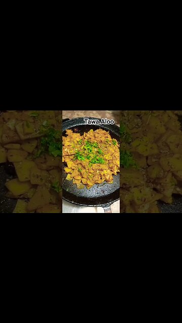Tawa Aloo | quick recipe | coming soon #shorts #ytshorts #trending #viral #viralreels #happycooking